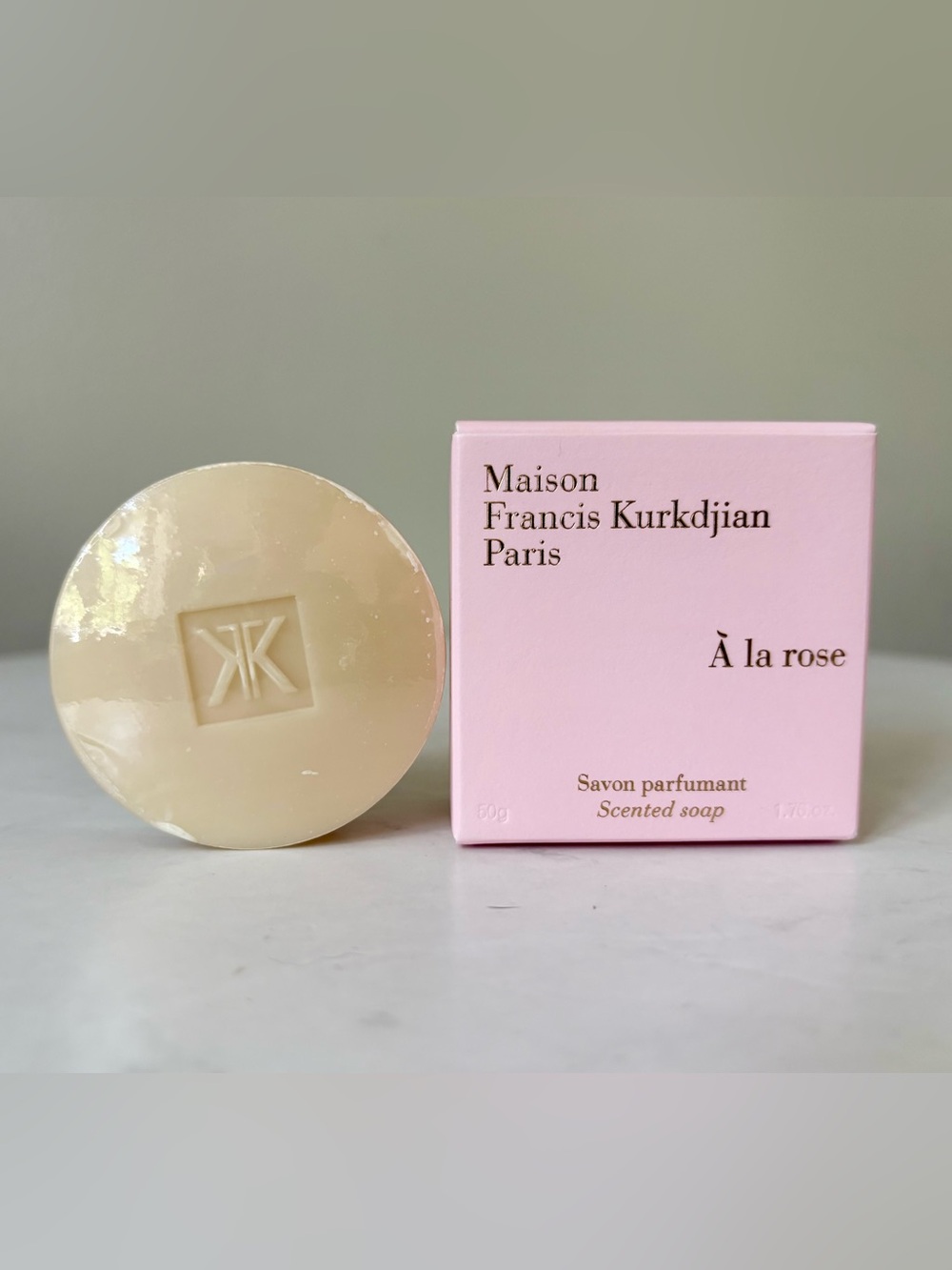 New Release! Maison Francis Kurkdjian Pink À la rose Soap Box